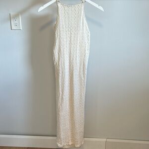 Zara crochet midi dress.